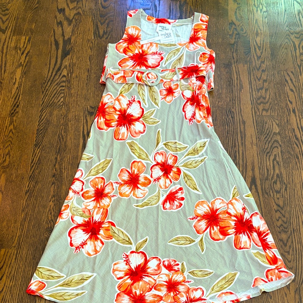 NWT Australian Brand Paper Heart Floral Top and Skirt set